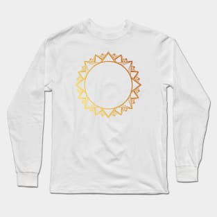 Mandala Love - Sunburst Long Sleeve T-Shirt
